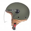 Jet Helmet MT Helmets Street military mat rubber