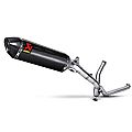 Τελικό Carbon Hexagonal Akrapovic Για Suzuki DL 650 V-Strom 04-16