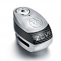 Zovii ZD10 Alarm Disc Brake Lock Silver - Carbon