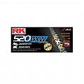 Αλυσίδα RK 520GXW Gold Black 120 Links