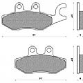 Set pads Rear NEWFREN FD365BE X8 400 (06) / BEVERLY 350