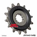 Γρανάζι εμπρόσθιο JT JTF1447.14RB 14 Δόντια Με Λάστιχο