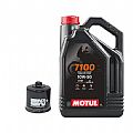 K&N Oil Change Kit MOTUL 7100 10w-50 ΚΝ164 4L