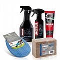Σετ Περιποίησης Μοτοσυκλέτας Motul MC Care Μαζί Με Πανί Και Σφουγγάρι