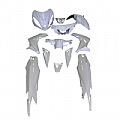 Σετ Κουστούμι Πλαστικά Άσπρο Για Yamaha Crypton 135 L/C