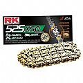 Αλύσιδα RK 525XSO Χρυσή - Μαύρη 118 Links