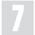 Αυτοκόλλητο Lampa Spell-It Λευκό Χρώμα Νo7