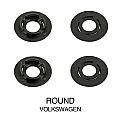 Lampa Mat fixing clips, 4 pcs set - Round - Volkswagen