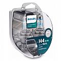 Σετ λάμπες Αλογόνου Philips X-treme Vision Pro150 H4 3700K 12V 55W 2τμχ