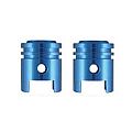 Keiti B211BL Valve Caps Blue