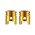 Keiti B211YL Valve Caps Gold