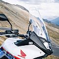 Ψηλή Διάφανη Ζελατίνα Γνήσια Honda Για Transalp 750 2023 2024