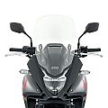 Ζελατίνα Touring Διάφανη 45,5 cm WRS Για Honda Transalp 750