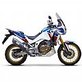 SC Projects Black Mat Slip On Exhaust Honda Africa Twin 1100