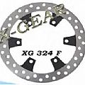 Δισκόπλακα εμπρός X-GEAR SUZUKI AN 250 BURGMAN '98-'03  / AN 400 BURGMAN '99-'02