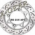 Δισκόπλακα εμπρός X-GEAR KAWASAKI KJ 250 00-02 / KDX 220 SR 94-06