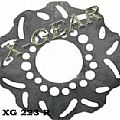 Δισκόπλακα πίσω X-GEAR KAWASAKI ZXR 750 L 93-95 / ZXR 750 RR 89-95