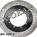 Δισκόπλακα εμπρός X-GEAR KAWASAKI KLE 400 91 / KLE 500 91-07