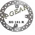 Δισκόπλακα πίσω X-GEAR HONDA CR125 RV 98-01 / CRE 250 97-01