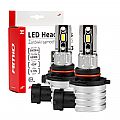 Λάμπες LED Σετ AMIO HΒ3 H-SERIES 9>18V 42W 6500K 3600lm +200% CSP LED 2 TEM.