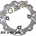 Δισκόπλακα πίσω X-GEAR KAWASAKI GPX 250 R NINJA 86-87
