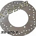Δισκόπλακα εμπρός X-GEAR  HONDA CBF 250 07-09