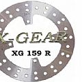 Δισκόπλακα πίσω X-GEAR HONDA CR 80 R 96-07 /HONDA CRF 150 07-09