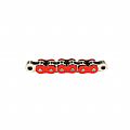 AFAM A520MX4-B120L Super Ενισχυμένη Αλυσίδα 520 για Off-Road Κόκκινη 120L