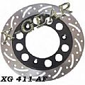 Δισκόπλακα εμπρός X-GEAR  DERBI SENDA SM 50 97-99 / SENDA R 50 97-99