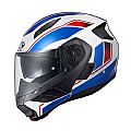 Ανοιγόμενο Κράνος KABUTO RYUKI Flat White Blue