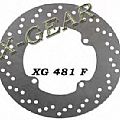 Δισκόπλακα εμπρός X-GEAR SUZUKI RMZ 250 07-09 / RMZ 450 05-09