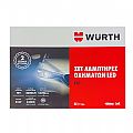 Λάμπες Σετ Wurth H4 12V 35W 6500 K Ψυχρό Λευκό 2 τεμ.
