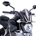 Puig Ζελατίνα New Generation Sport Σκούρα Φιμέ για Yamaha MT-07 / Moto Cage / FZ-07 (7015H)