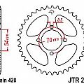 Rear sprocket JT JTR257 34-36 Teeth C50(6V) (75-80) (12V) (80-82) (GLX) (91-98) HONDA