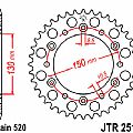 Γρανάζι πίσω JT JTR251/2 50 Δόντια