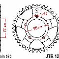 Γρανάζι πίσω JT JTR1209 41-42 Δόντια