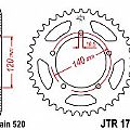 Rear sprocket JT JTA1793 45 Teeth Aluminium