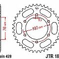 Rear sprocket JT JTR1844 48 Teeth