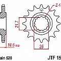 Γρανάζι εμπρόσθιο JT JTF1538.15 δόντια KAWASAKI Z750 (ZR750 J1 J2 J6F L7F L8F L9F LAF)