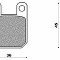 Set Pads Front NEWFREN  FD094 SUZUKI AY 50 KATANA (98)