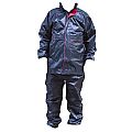 Waterproof motorcycle rain coat Set in Black