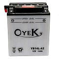 Μπαταρία μοτοσυκλέτας OYEK YB14L-A2 12v 14Ah