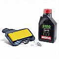 Πακέτο 2 με ανταλλακτικά για σέρβις HONDA innova MOTUL 5100