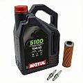 Πακέτο 2 ανταλλακτικών για KTM 950SM MOTUL 5100 15W-50