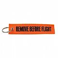 Μπρελόκ μοτοσυκλέτας - σκούτερ REMOVE BEFORE FLIGHT πορτοκαλί