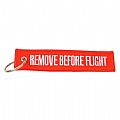 Μπρελόκ μοτοσυκλέτας - σκούτερ REMOVE BEFORE FLIGHT κόκκινο