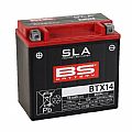 Μπαταρία Μοτοσυκλέτας SLA BS Battery BTX14-BS ( YTX14-BS ) 12.6Ah