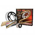 Σετ Γρανάζια-Αλυσίδα κινήσεως DID-JT για Kawasaki Z 750 `04-`12 - Χρυσή Αλυσίδα X `ring (ZVM-X G&G)