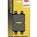 Motorcycle Brake pads SBS 167HF Peugeot Elyseo 150