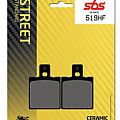 Τακάκια μοτοσυκλετών SBS 519HF FA47 STD FR/RR